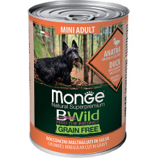 Monge BWild Dog Grain Free Mini Adult Duck, Pumpkin & Zucchini