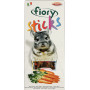 Fiory Sticks Палочки для шиншилл с морковью 2х40 г