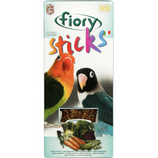 Fiory Sticks Палочки для средних попугаев с овощами 2х60 г