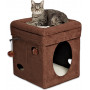 Midwest домик-лежанка Currious Cat Cube 38,4х38,4х42h см