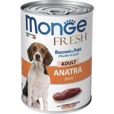Monge Dog Fresh Chunks In Loaf Duck