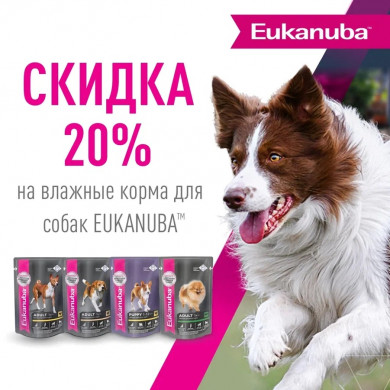 -20% на Eukanuba!