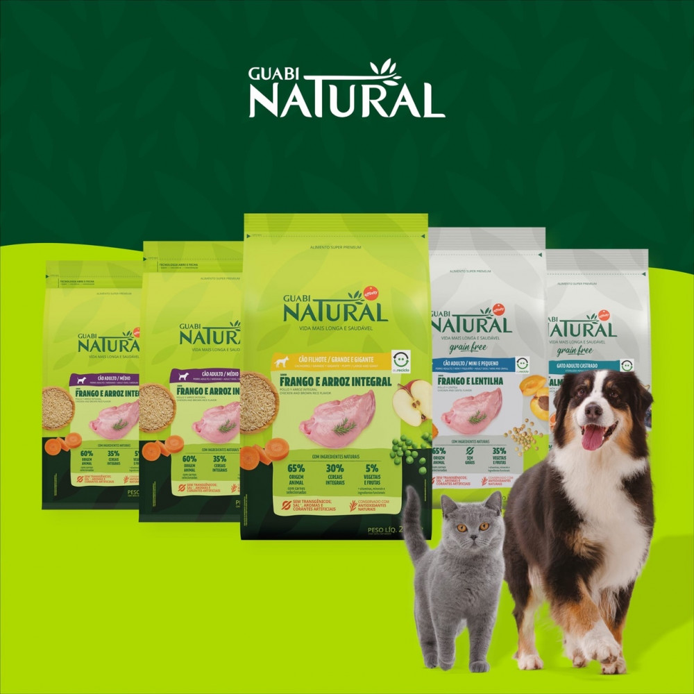 Снова в продаже! Guabi Natural - бразильские супер-премиум корма для кошек и собак!