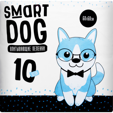 -10% на пеленки Smart Dog!
