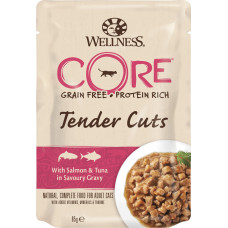 Wellness Core Cat Tender Cuts Grain Free Salmon & Tuna 