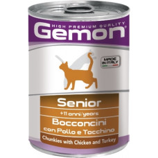 Gemon Cat Senior Chunkies with Chicken and Turkey