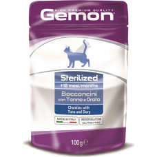 Gemon Cat Sterilized Chunkies with Tuna and Dori