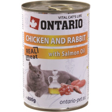 Ontario Chicken and Rabbit with Salmon Oil 