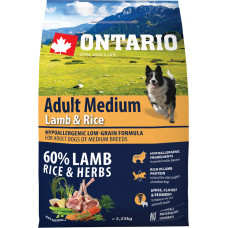 Ontario Adult Medium Lamb & Rice