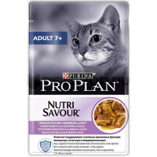 Purina Pro Plan Cat Adult 7+ Кусочки с Индейкой в Соусе