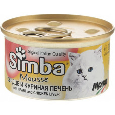 Simba Cat Mousse with Heart and Chicken Liver