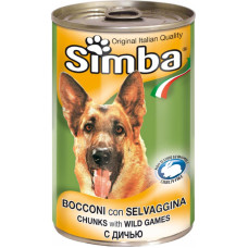 Simba Dog Chunks with Wild Game
