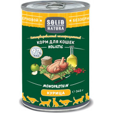Solid Natura Holistic Monoprotein Cat / Курица
